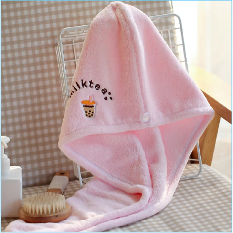 Dry Hair Cap Lovely Class A Super Absorbent Quick Drying Lazy Baotou Towel Bath Cap
Dry Hair Cap Lovely Class A Super Absorbent Quick Drying Lazy Baotou Towel Bath Cap