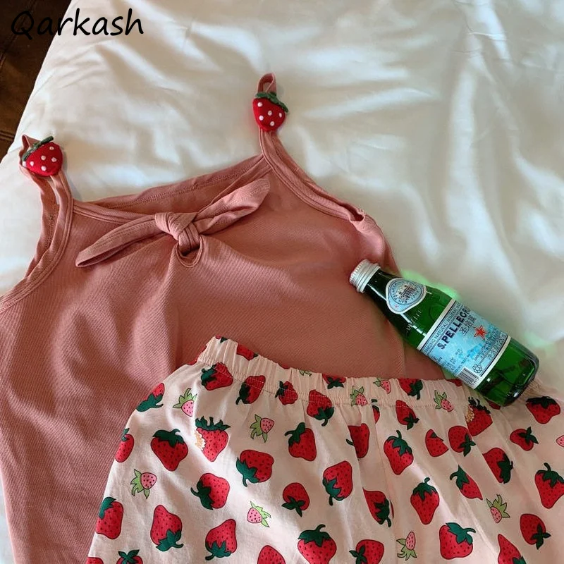 Pajama Sets Women Sleeveless Lovely Summer Sweet College Ladies Sexy Homewear Trendy Soft Leisure Print Design Hot Sale 2 Pcs
Pajama Sets Women Sleeveless Lovely Summer Sweet College Ladies Sexy Homewear Trendy Soft Leisure Print Design Hot Sale 2 Pcs