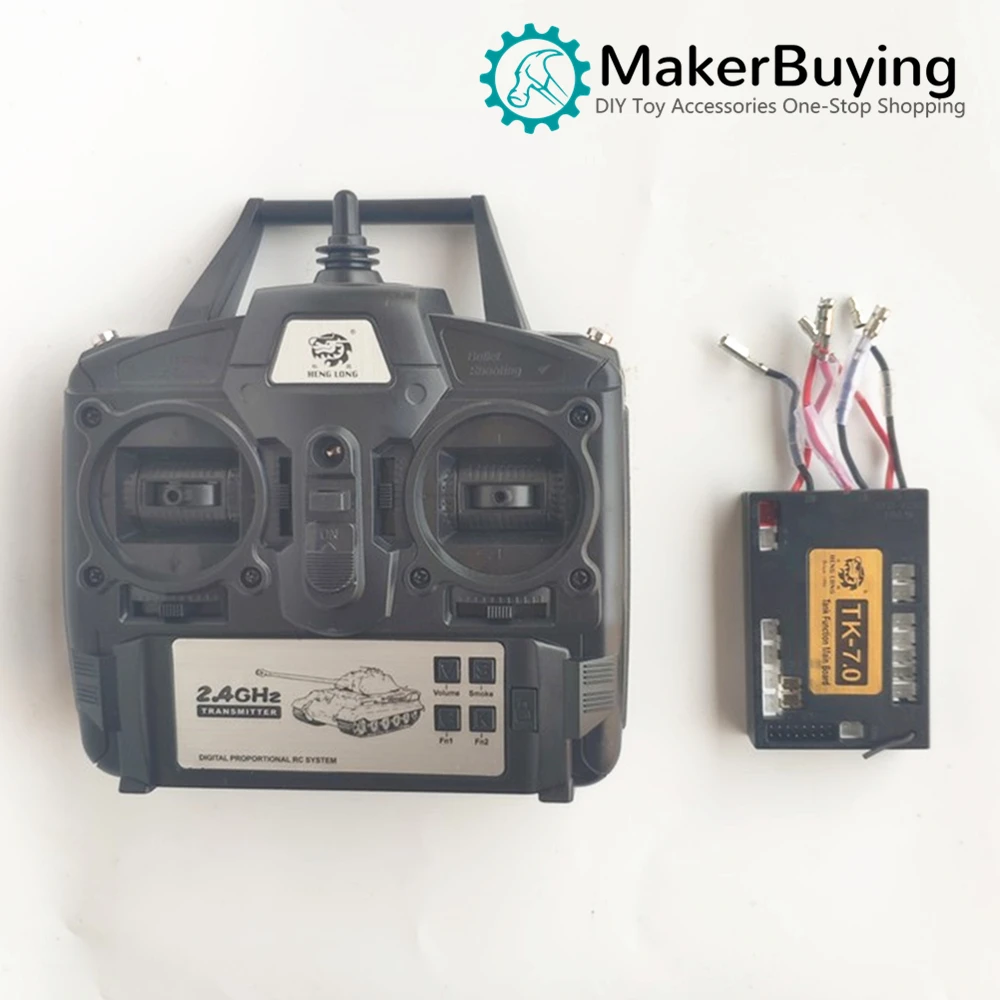 Henglong tank accessories 7.0 motherboard remote control 2.4G control system infrared combat device smoker
Henglong tank accessories 7.0 motherboard remote control 2.4G control system infrared combat device smoker