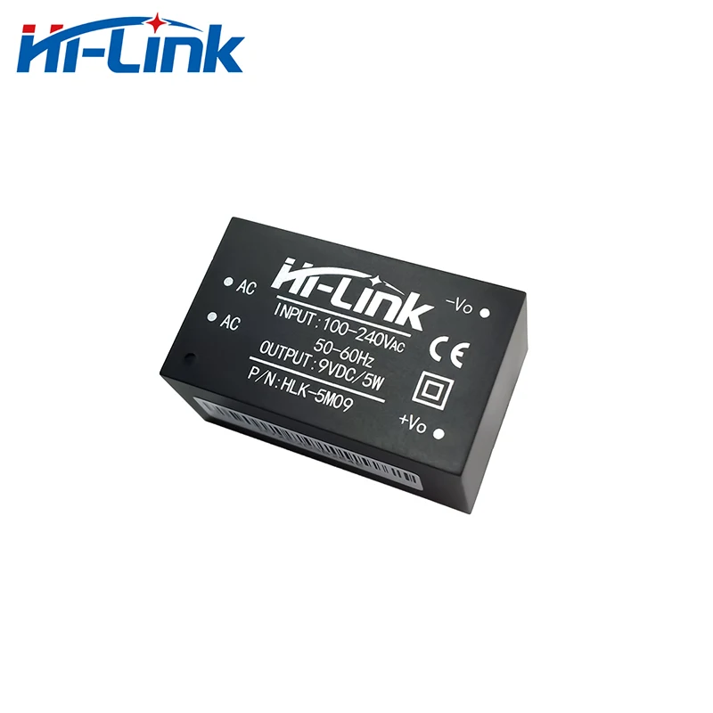 Free ship 20pcs*HLK-5M09 9V 560mA 5W output 85-264V In hilink power module supply ultrasmall power module
Free ship 20pcs*HLK-5M09 9V 560mA 5W output 85-264V In hilink power module supply ultrasmall power module