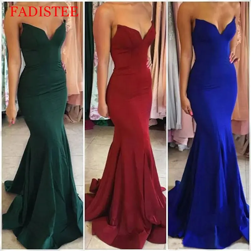 New Style Strapless Evening Dress Prom Party Dress Robe De Soiree Suknie Wieczorowe Simple Robe De Soiree
New Style Strapless Evening Dress Prom Party Dress Robe De Soiree Suknie Wieczorowe Simple Robe De Soiree