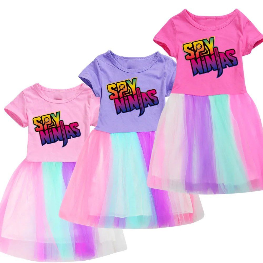 SPY NINJA Kids Costume Dresses For Girls Cartoon Fashion Cotton Dress Children Wedding Tutu Dress Ball Grown Party
SPY NINJA Kids Costume Dresses For Girls Cartoon Fashion Cotton Dress Children Wedding Tutu Dress Ball Grown Party