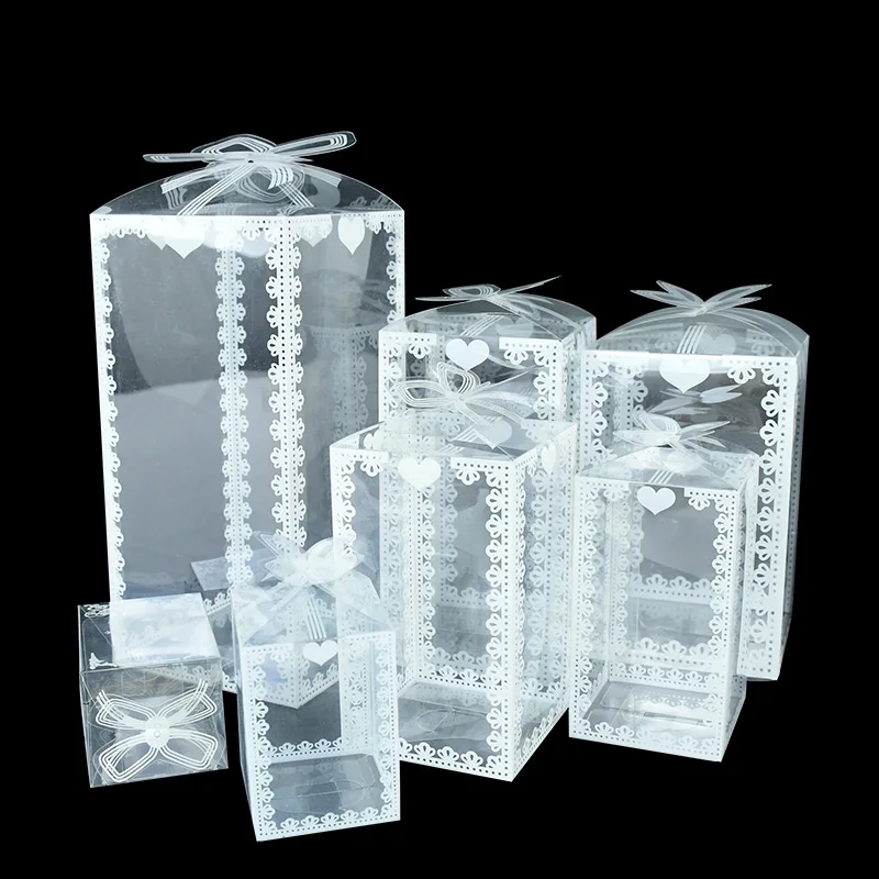 5 Pcs Creative White Lace Clear PVC Box Packing Model Toys Souvenir Apple Chocolate Gift Candy Transparent Window Cake Box
5 Pcs Creative White Lace Clear PVC Box Packing Model Toys Souvenir Apple Chocolate Gift Candy Transparent Window Cake Box