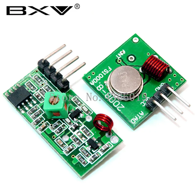 50pair=100pcs 433Mhz RF Transmitter and Receiver Module Link Kit for ARM/MCU WL DIY 315MHZ/433MHZ Wireless for arduino Diy Kit
50pair=100pcs 433Mhz RF Transmitter and Receiver Module Link Kit for ARM/MCU WL DIY 315MHZ/433MHZ Wireless for arduino Diy Kit
