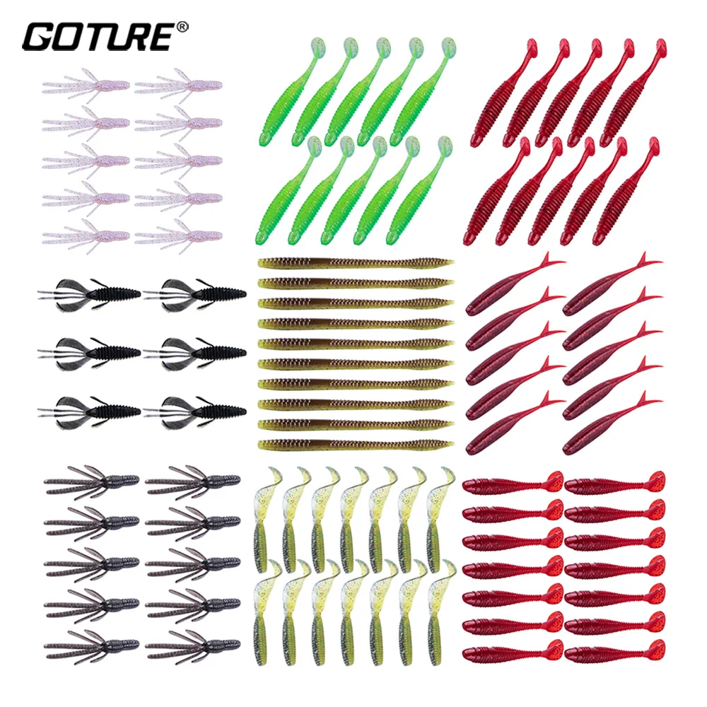 Goture Soft Lure 8 Types to Choose professional Fishing Lure For Carp Fish Flexible Tail Soft Baits Stream Fishing Tackle
Goture Soft Lure 8 Types to Choose professional Fishing Lure For Carp Fish Flexible Tail Soft Baits Stream Fishing Tackle