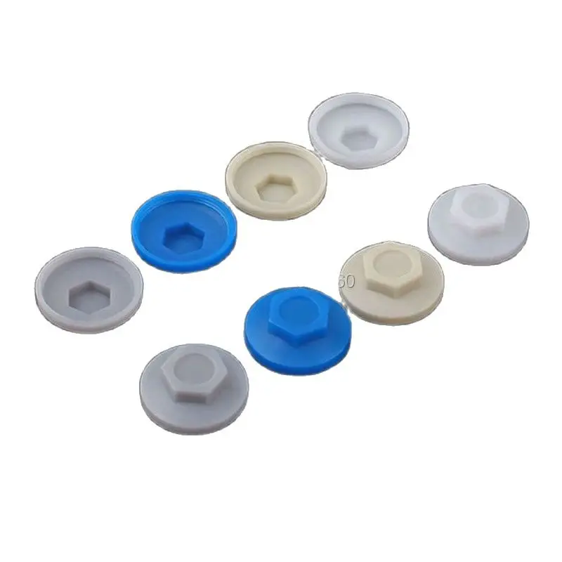 7mm Inside Hexagon Across Flat Waterproof Plastic Head Cap Used For 5.2mm Hex Head Self Drilling Tapping Screw
7mm Inside Hexagon Across Flat Waterproof Plastic Head Cap Used For 5.2mm Hex Head Self Drilling Tapping Screw
