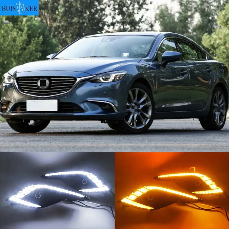 Turn Signal Light and dimming style Relay 12V LED car DRL daytime running light with fog lamp hole for Mazda 6 Atenza 2016-2018
Turn Signal Light and dimming style Relay 12V LED car DRL daytime running light with fog lamp hole for Mazda 6 Atenza 2016-2018