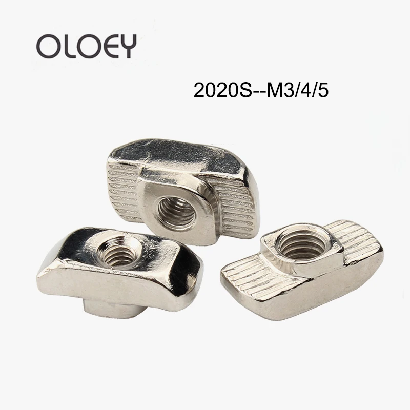 2020 nut 50PCS 20-M3 M4 M5 T-nut Hammer Head Fasten Nut 3D Printer Parts Nickel Plated for 20 series Groove 6 20TN High Quality
2020 nut 50PCS 20-M3 M4 M5 T-nut Hammer Head Fasten Nut 3D Printer Parts Nickel Plated for 20 series Groove 6 20TN High Quality