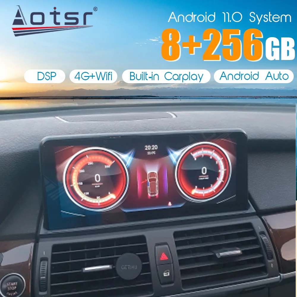 8+256G For BMW X5 E70 X6 E71 2007-2013 12.3 Inch Android11 1920*720P Car Player MultimediaOriginal CCC CIC GPS Navigation Stereo
8+256G For BMW X5 E70 X6 E71 2007-2013 12.3 Inch Android11 1920*720P Car Player MultimediaOriginal CCC CIC GPS Navigation Stereo
