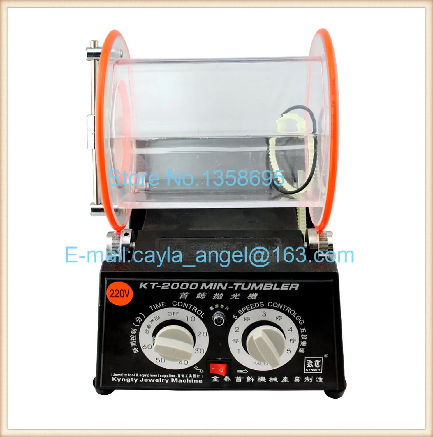 Hot Sale KT-2000 Jewelry Drum Polishing Machine,Jewelry Polishing Drum,Rock Polishing Tumbler
Hot Sale KT-2000 Jewelry Drum Polishing Machine,Jewelry Polishing Drum,Rock Polishing Tumbler