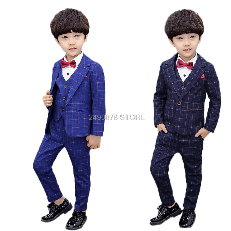Flower Boys Evening Formal Blazer Jacket Vest Pants 3Pcs Clothing Set Kids Wedding Tuxedo Suit Children Birthday Costume
Flower Boys Evening Formal Blazer Jacket Vest Pants 3Pcs Clothing Set Kids Wedding Tuxedo Suit Children Birthday Costume