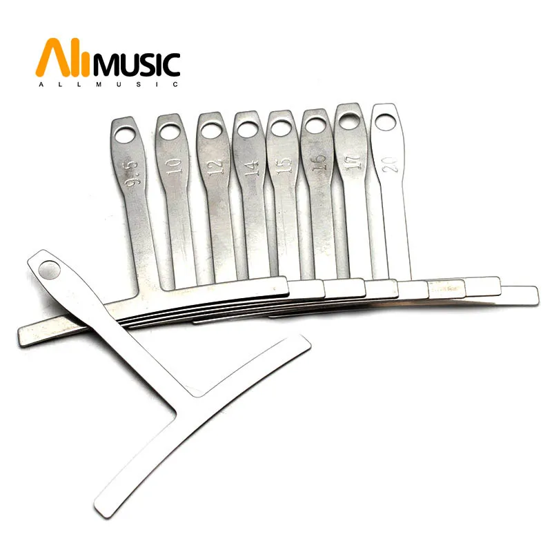 20 Sets Understring Radius Bass String Guitar Gauge Repair Measure T Shape Luthier Builder Stainless Steel Instruments
20 Sets Understring Radius Bass String Guitar Gauge Repair Measure T Shape Luthier Builder Stainless Steel Instruments
