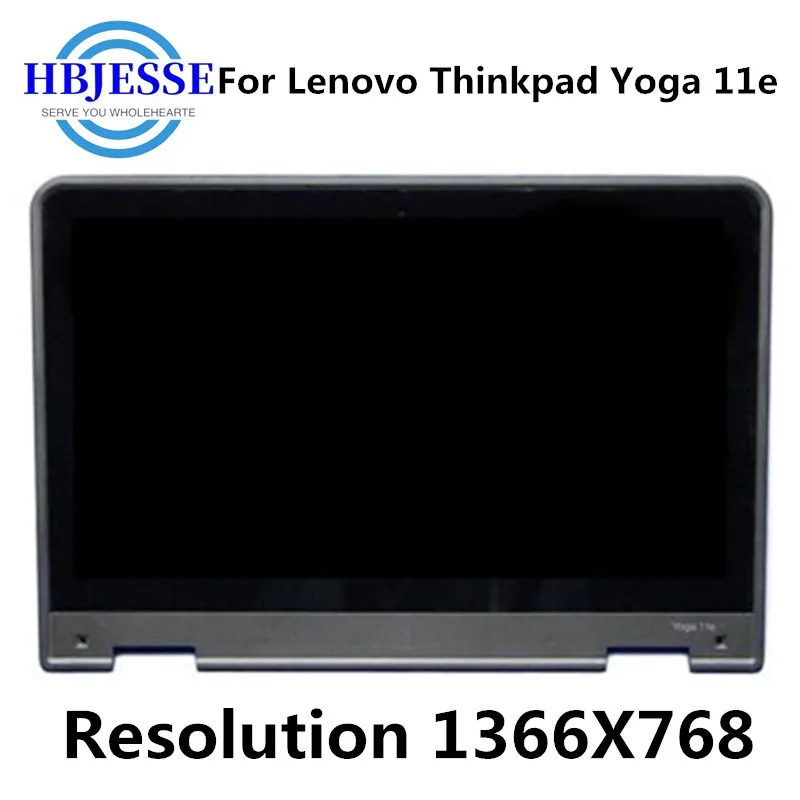 New 11.6" LCD Screen Display For Lenovo Thinkpad Yoga 11e Chromebook LCD Assembly Digitizer with Frame Bezel
New 11.6" LCD Screen Display For Lenovo Thinkpad Yoga 11e Chromebook LCD Assembly Digitizer with Frame Bezel