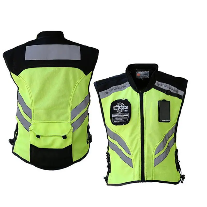 Motorcycle Rider Breathable Mesh Equipments Street Gear Reflective Vest High Visibility Jacket Clothing Safety Work
Motorcycle Rider Breathable Mesh Equipments Street Gear Reflective Vest High Visibility Jacket Clothing Safety Work