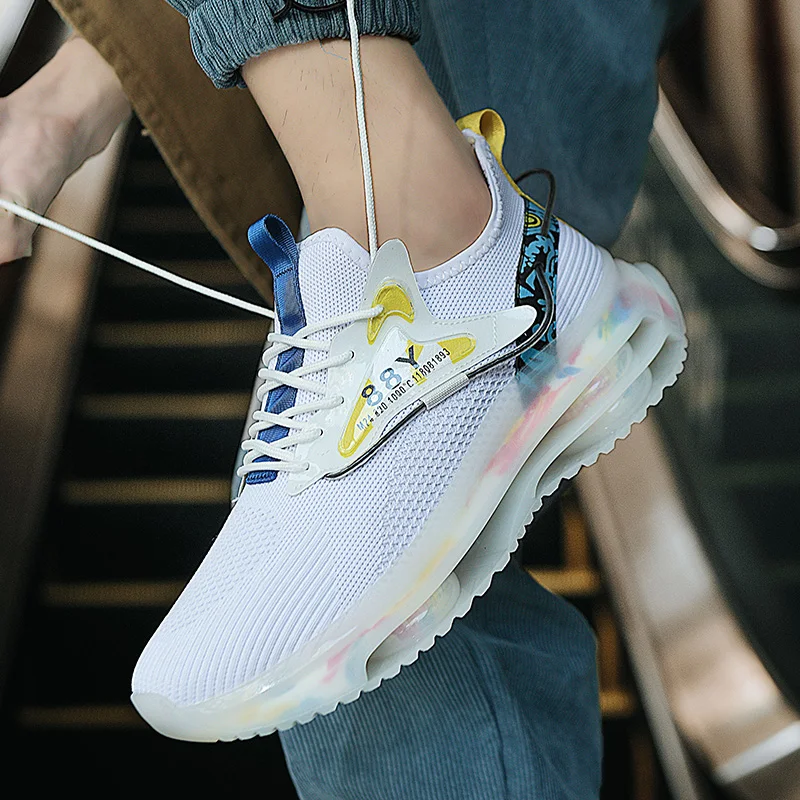 2021 Trend Men's Sports Sneakers Fashion Breathable Man Shoes Flat Comfortable Walking Male Chunky Sneakers Running Footwears
2021 Trend Men's Sports Sneakers Fashion Breathable Man Shoes Flat Comfortable Walking Male Chunky Sneakers Running Footwears
