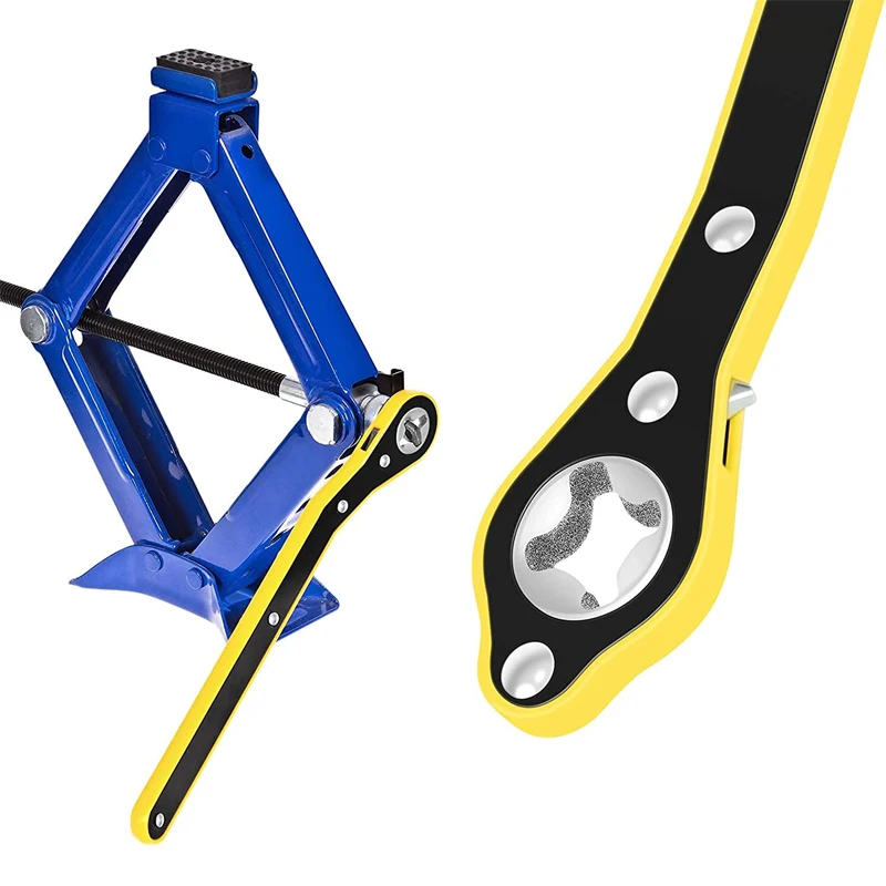Car Labor-Saving Jack Ratchet Wrench Scissor Jack Garage Tire Wheel Lug Wrench Handle Labor-Saving Wrench for Auto
Car Labor-Saving Jack Ratchet Wrench Scissor Jack Garage Tire Wheel Lug Wrench Handle Labor-Saving Wrench for Auto