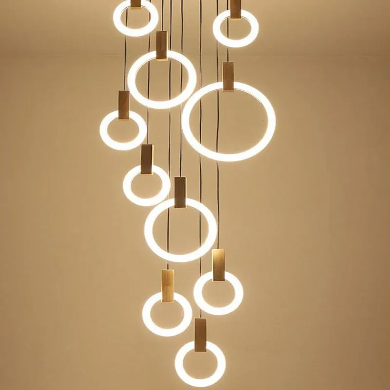 Modern Led Circle Large Chandelier Living Room Art Deco Restaurant Hanging Lighting For Hotel Lobby Office Rings Lamp Lustre
Modern Led Circle Large Chandelier Living Room Art Deco Restaurant Hanging Lighting For Hotel Lobby Office Rings Lamp Lustre