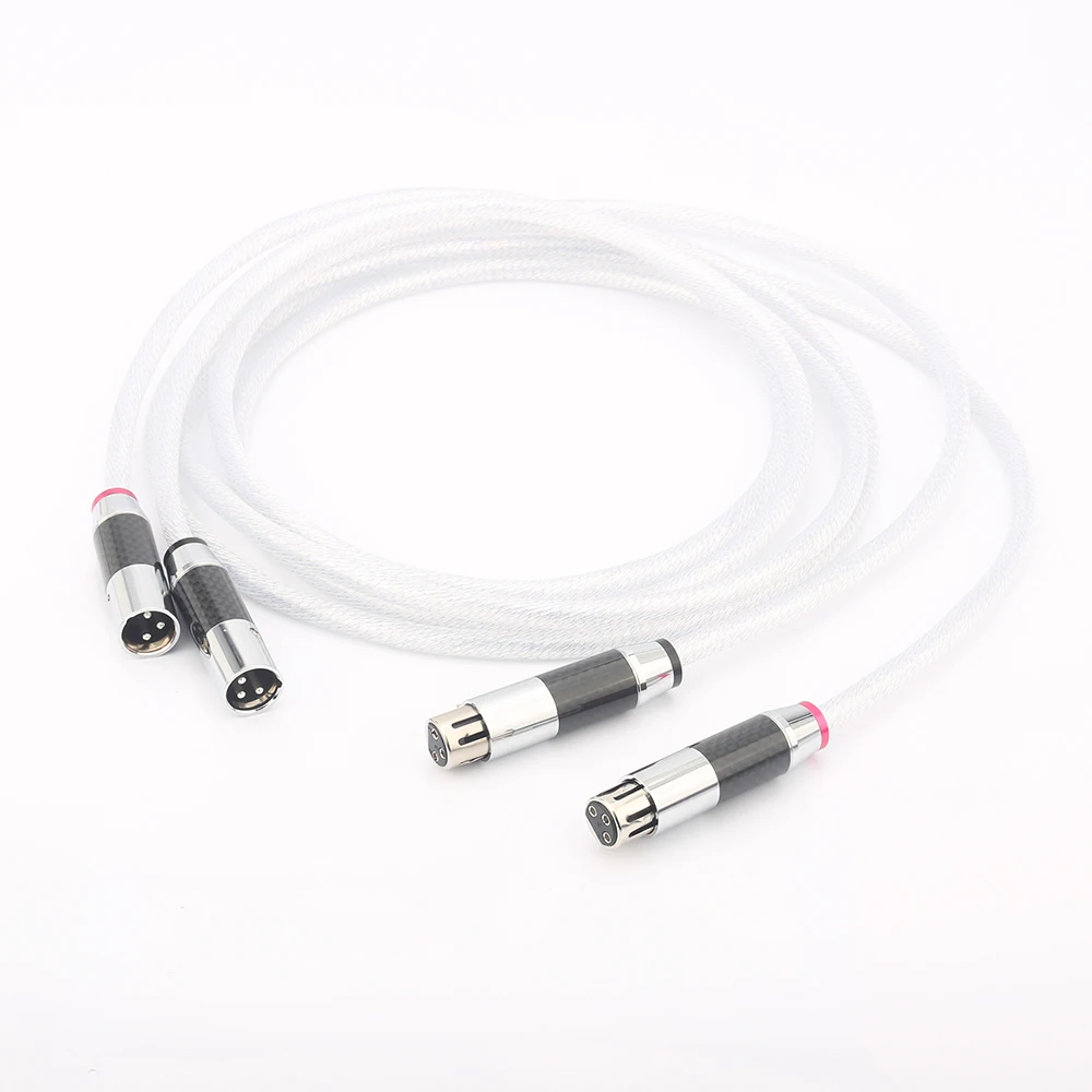 10 м на пару 5N одиночный посеребренный 2RCA штекер-гнездо XLR аудиокабель HIFI
10 м на пару 5N одиночный посеребренный 2RCA штекер-гнездо XLR аудиокабель HIFI