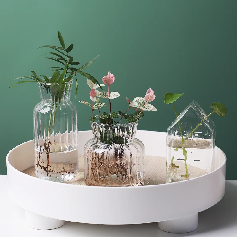 Small house glass vase, Transparent terrarium living room decoration, Vases for flowers home decor, modern flower pot vaso
Small house glass vase, Transparent terrarium living room decoration, Vases for flowers home decor, modern flower pot vaso