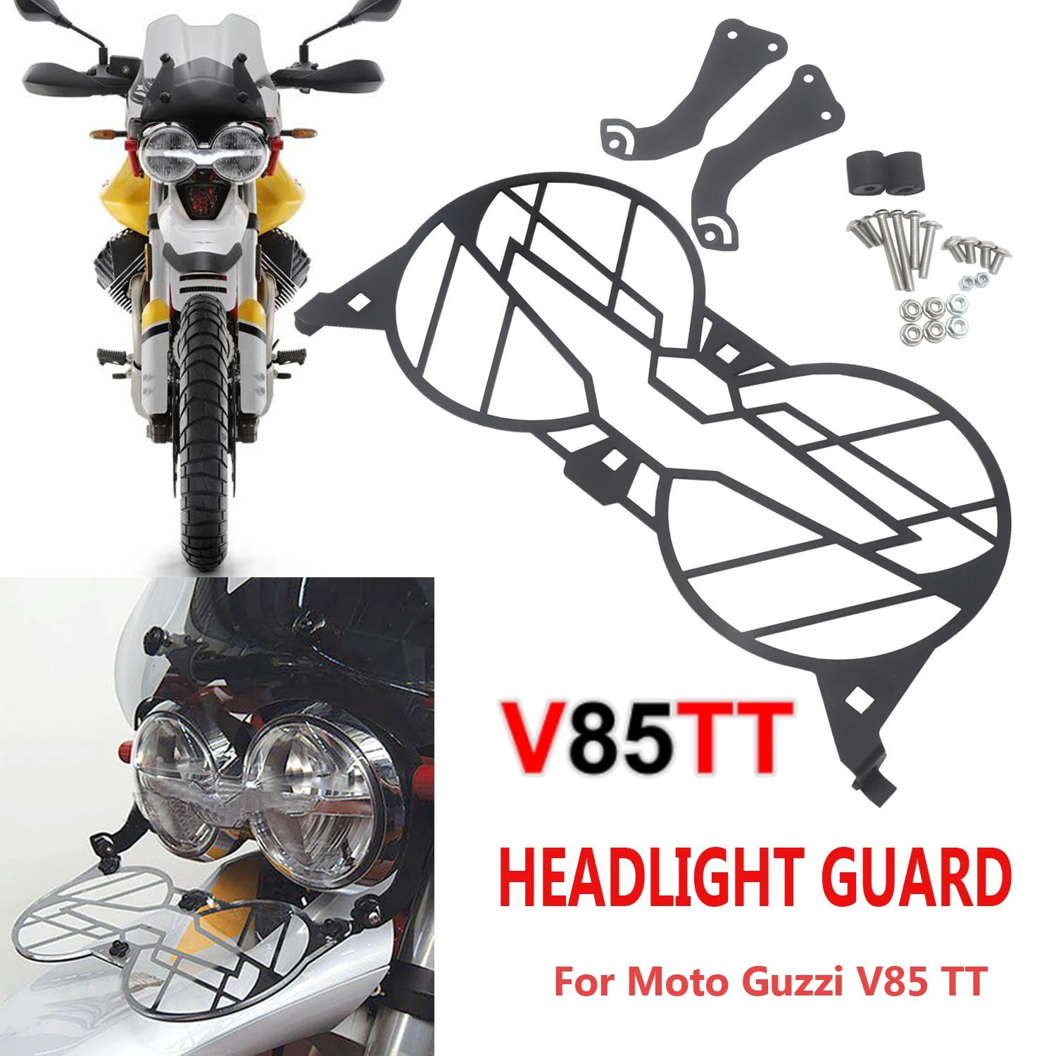 Новая защитная решетка для фар мотоцикла V85TT, защитная решетка для Moto Guzzi V85 TT, складная крышка, аксессуары
Новая защитная решетка для фар мотоцикла V85TT, защитная решетка для Moto Guzzi V85 TT, складная крышка, аксессуары