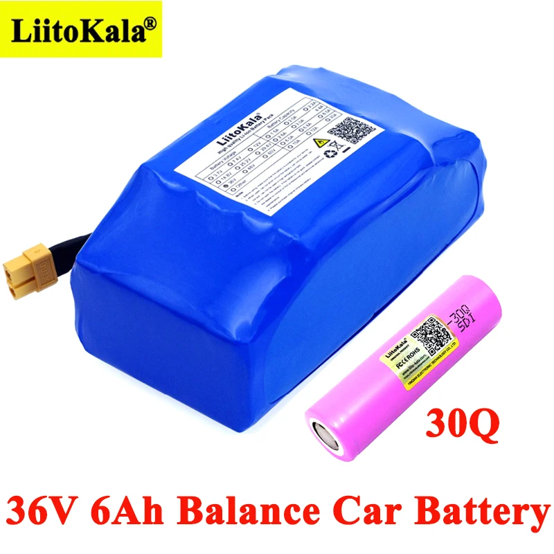 Liitokala 36 в 6 А · ч INR18650-30Q 2-колесный электрический скутер, самобалансирующийся 18650 литиевый аккумулятор для самобалансирующегося скутера
Liitokala 36 в 6 А · ч INR18650-30Q 2-колесный электрический скутер, самобалансирующийся 18650 литиевый аккумулятор для самобалансирующегося скутера