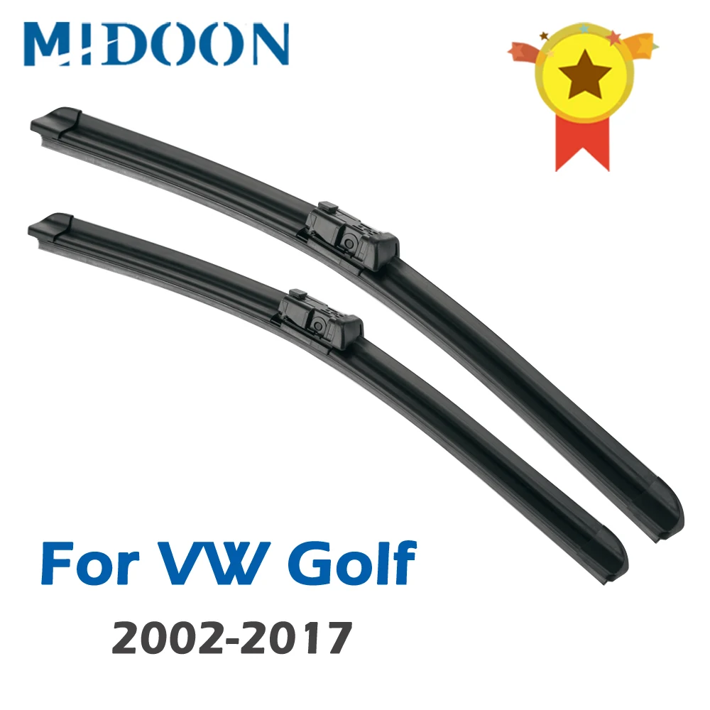 MIDOON Wiper Blades for VW Golf Mk4 / Mk5 / Mk6 / Mk7 Model Year from 2002 to 2017 2003 2004 2005 2006 2007 2008 2009 2010 2011
MIDOON Wiper Blades for VW Golf Mk4 / Mk5 / Mk6 / Mk7 Model Year from 2002 to 2017 2003 2004 2005 2006 2007 2008 2009 2010 2011