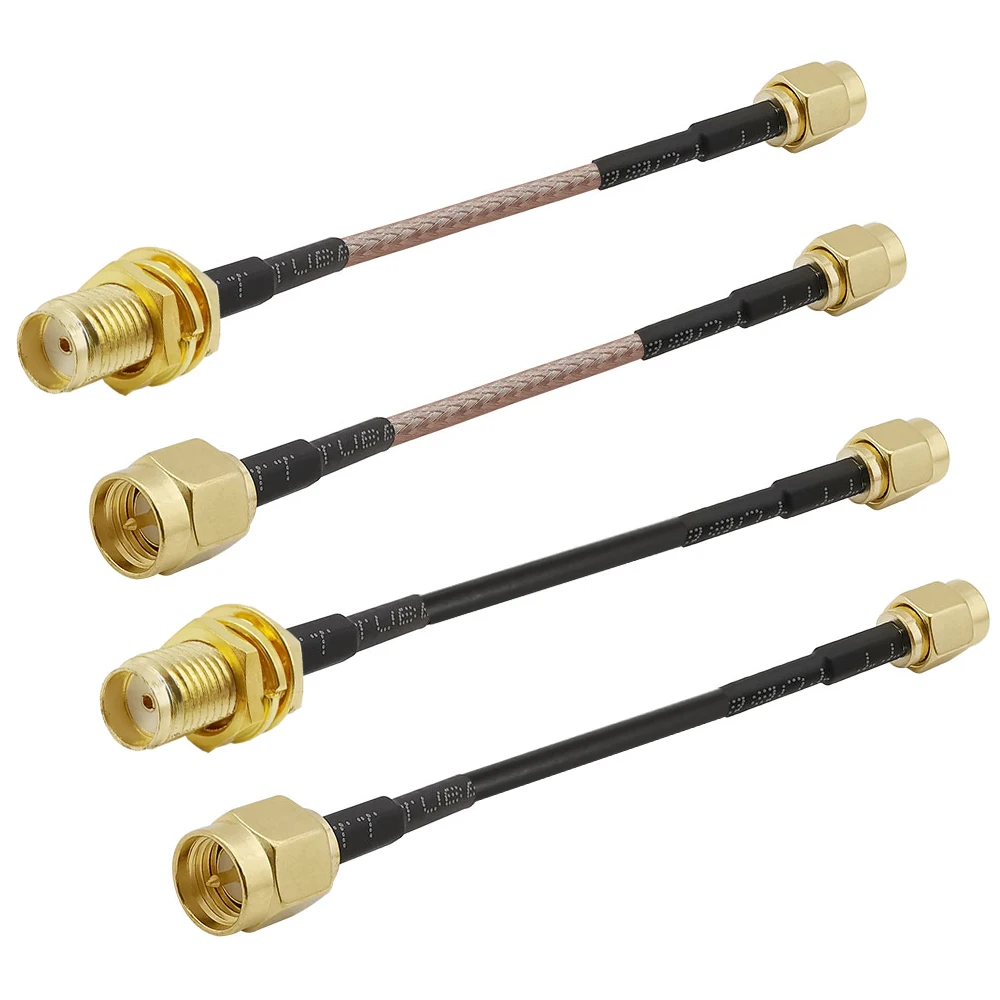 SMA Male To SMA Female SMA Male To SMA Male Nut Bulkhead Connector RG316 RG174 Coaxial Extension Cable RF Jumper Pigtail 7-50cm
SMA Male To SMA Female SMA Male To SMA Male Nut Bulkhead Connector RG316 RG174 Coaxial Extension Cable RF Jumper Pigtail 7-50cm