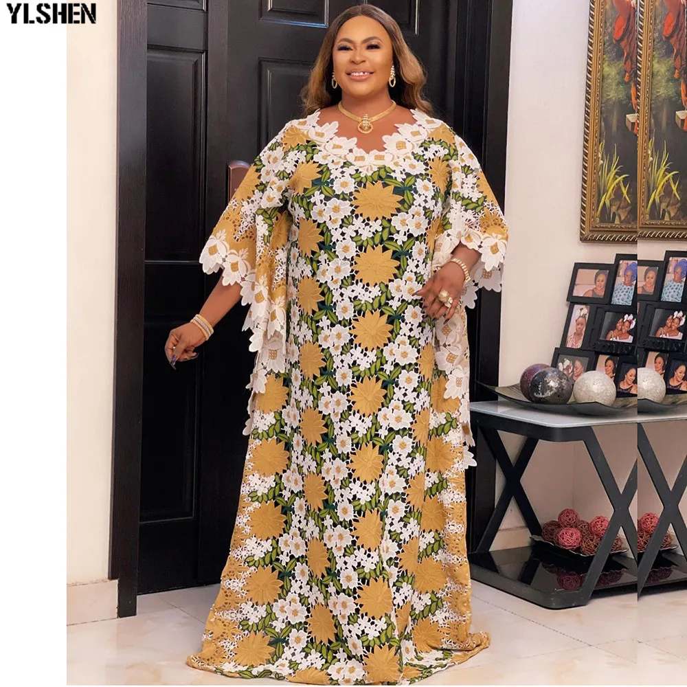 Модное кружевное платье Longue Femme, африканские платья для женщин, 2021, Caftan Abaya Dashiki, длинное платье макси, африканская одежда, Bubu для леди
Модное кружевное платье Longue Femme, африканские платья для женщин, 2021, Caftan Abaya Dashiki, длинное платье макси, африканская одежда, Bubu для леди