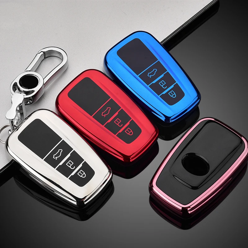 New Car TPU Remote Key Cover Case Holder For Toyota CHR Prado 2017 2018 Prius Camry Corolla RAV4 2017 2018 2019 2020 Accessories
New Car TPU Remote Key Cover Case Holder For Toyota CHR Prado 2017 2018 Prius Camry Corolla RAV4 2017 2018 2019 2020 Accessories