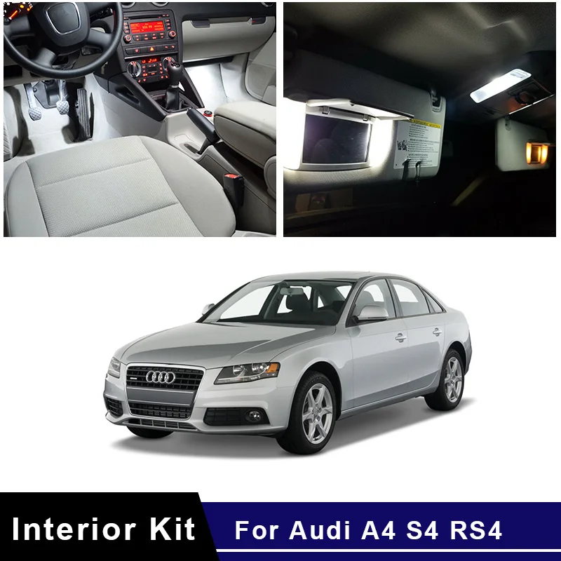Белые безошибочные светодиодные лампы Canbus, светильник, подходит для Audi A4 S4 RS4 B5 B6 B7 B8 1996-2013 2014 2015, купольная грузовая лампа с картой
Белые безошибочные светодиодные лампы Canbus, светильник, подходит для Audi A4 S4 RS4 B5 B6 B7 B8 1996-2013 2014 2015, купольная грузовая лампа с картой