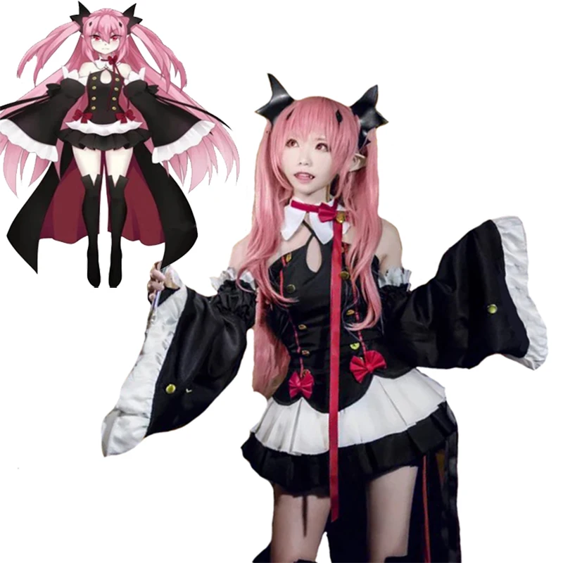 Костюм для косплея серофа из конца Овари no Seraph Krul Tepes, униформа для женщин, девушек, аниме ведьма вампира, костюм на Хэллоуин, костюм
Костюм для косплея серофа из конца Овари no Seraph Krul Tepes, униформа для женщин, девушек, аниме ведьма вампира, костюм на Хэллоуин, костюм