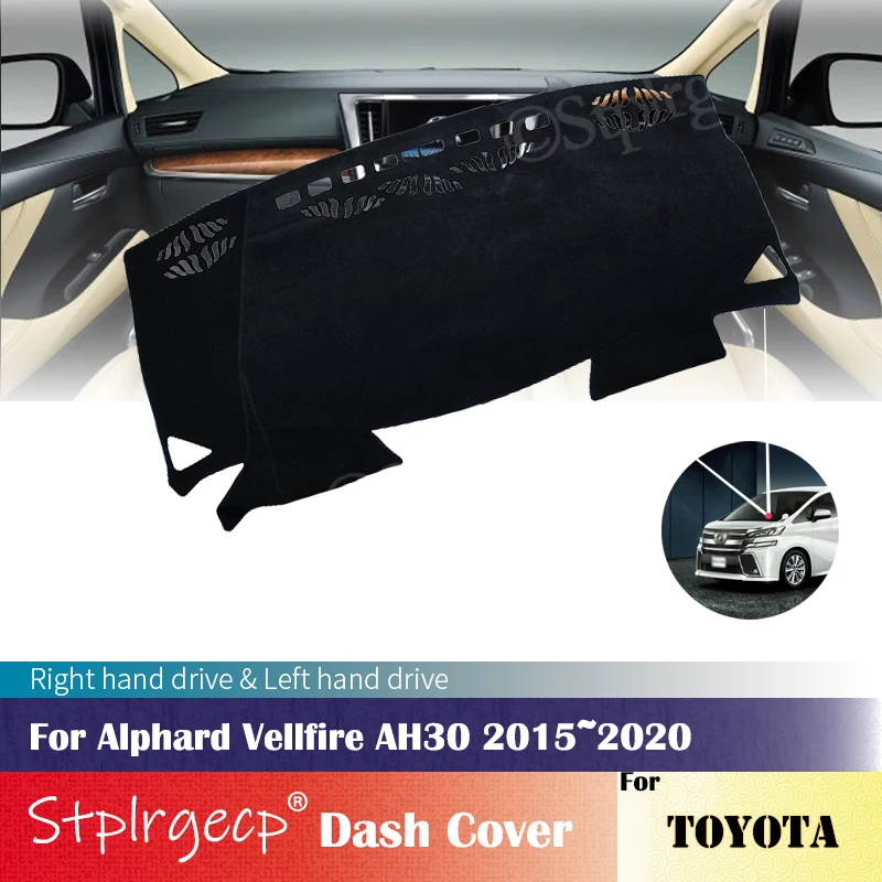 for Toyota Alphard Vellfire 30 AH30 2015~2020 Anti-Slip Mat Dashboard Cover Pad Sunshade Dashmat Car Accessories 2017 2019 2018
for Toyota Alphard Vellfire 30 AH30 2015~2020 Anti-Slip Mat Dashboard Cover Pad Sunshade Dashmat Car Accessories 2017 2019 2018