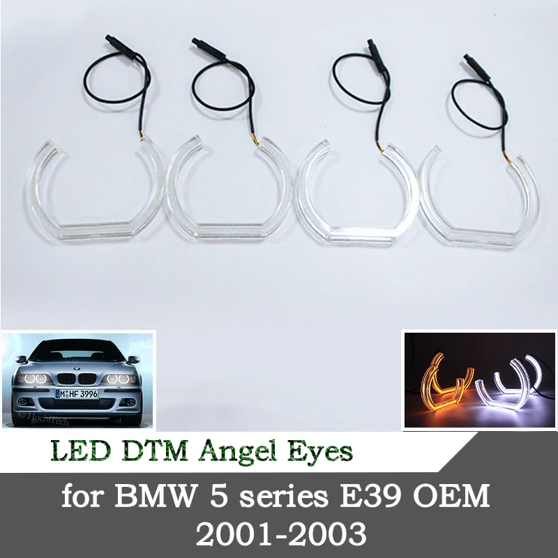 Высококачественный Кристальный светодиодный кольцевой светильник Angel Eyes DTM Style Halo для BMW 5 серии E39 OEM 2001-03 автомобильные аксессуары белый и желтый
Высококачественный Кристальный светодиодный кольцевой светильник Angel Eyes DTM Style Halo для BMW 5 серии E39 OEM 2001-03 автомобильные аксессуары белый и желтый