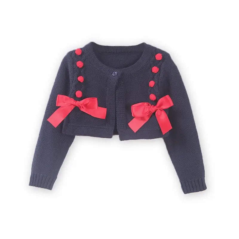 Navy Blue Baby Jackets for Girls Sweater Cardigan Red Bow Baby Girls Coat Toddler Baby Clothes for 1 2 Years Old OKC205004
Navy Blue Baby Jackets for Girls Sweater Cardigan Red Bow Baby Girls Coat Toddler Baby Clothes for 1 2 Years Old OKC205004