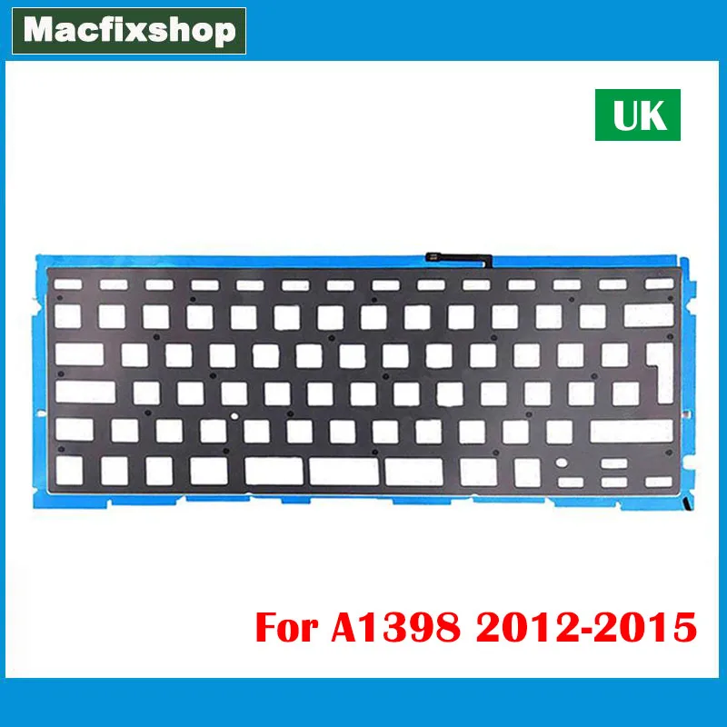 Ноутбук 15-дюймовая клавиатура A1398 UK с подсветкой 2012 2013 2014 2015 для Macook Pro Retina, английская клавиатура A1398 с подсветкой, большой вход
Ноутбук 15-дюймовая клавиатура A1398 UK с подсветкой 2012 2013 2014 2015 для Macook Pro Retina, английская клавиатура A1398 с подсветкой, большой вход