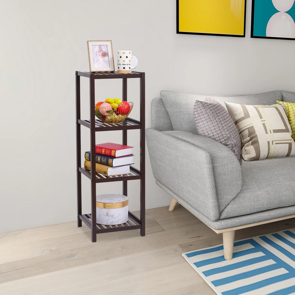 Two Colors 100% Bamboo Bathroom Shelf 4-Tier Multifunctional Storage Rack Shelving Unit 33 X 33 X 98cm US Warehouse
Two Colors 100% Bamboo Bathroom Shelf 4-Tier Multifunctional Storage Rack Shelving Unit 33 X 33 X 98cm US Warehouse