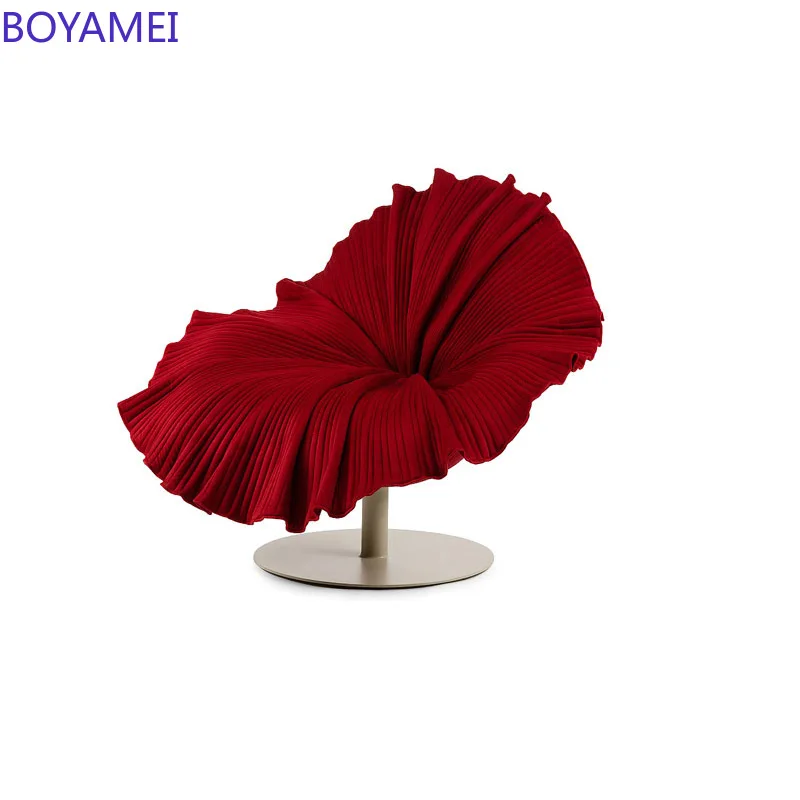 Glass-and-steel petal chair flower chair light luxury high-end swivel chair armchair coffee shop chair-like lazy chair
Glass-and-steel petal chair flower chair light luxury high-end swivel chair armchair coffee shop chair-like lazy chair