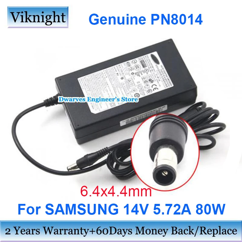 Оригинальный 14V 5.72A AC/DC адаптер PN8014 для Samsung S27A950D S27B550V T27950A LT27A750 BN44-00455A LT27A950 S27B240B ЖК-монитор
Оригинальный 14V 5.72A AC/DC адаптер PN8014 для Samsung S27A950D S27B550V T27950A LT27A750 BN44-00455A LT27A950 S27B240B ЖК-монитор