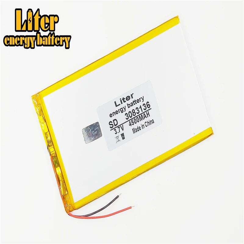 3083136 3.7v tablet battery 4500mah li-ion rechargeable battery for medical device or POS
3083136 3.7v tablet battery 4500mah li-ion rechargeable battery for medical device or POS