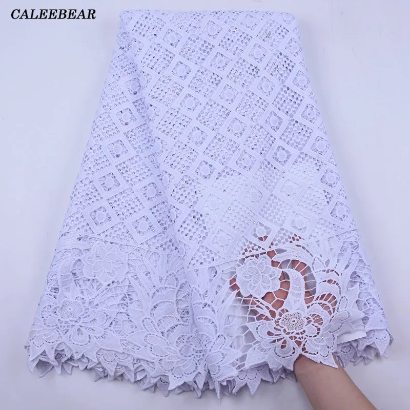 Nigerian Pure White Guipure Cord Lace Fabric African Lace Fabric 2020 High Quality Water Soluble Net Lace Fabric For Party S2065
Nigerian Pure White Guipure Cord Lace Fabric African Lace Fabric 2020 High Quality Water Soluble Net Lace Fabric For Party S2065