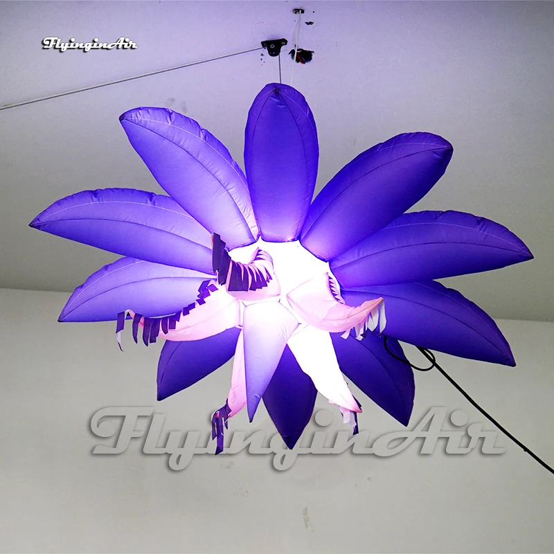Hanging Artificial Inflatable Flower Balloon 2m Ceiling Decorative Flower Replica With LED Light For Stage Show And Party Event
Hanging Artificial Inflatable Flower Balloon 2m Ceiling Decorative Flower Replica With LED Light For Stage Show And Party Event