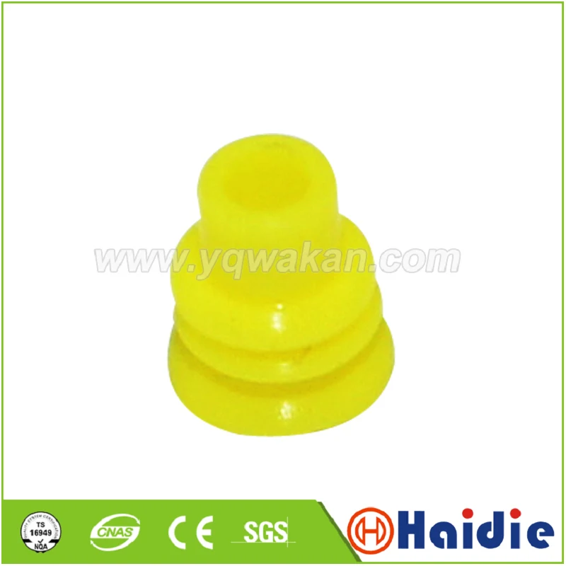 100pcs automotive plug rubber seal HDX008 yellow waterproof wire seals for auto connector
100pcs automotive plug rubber seal HDX008 yellow waterproof wire seals for auto connector