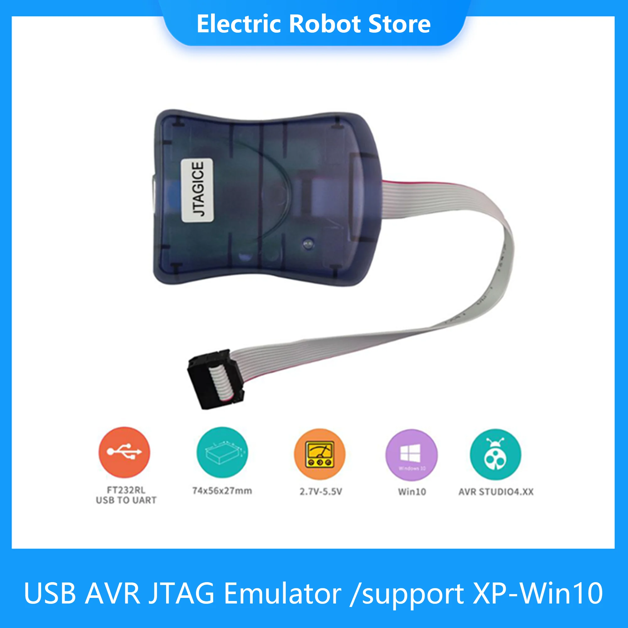 USB AVR JTAG ICE Emulator free ATMEGA16 mini PCB board(1pcs per order) JTAGICE MEGA128 MEGA64
USB AVR JTAG ICE Emulator free ATMEGA16 mini PCB board(1pcs per order) JTAGICE MEGA128 MEGA64