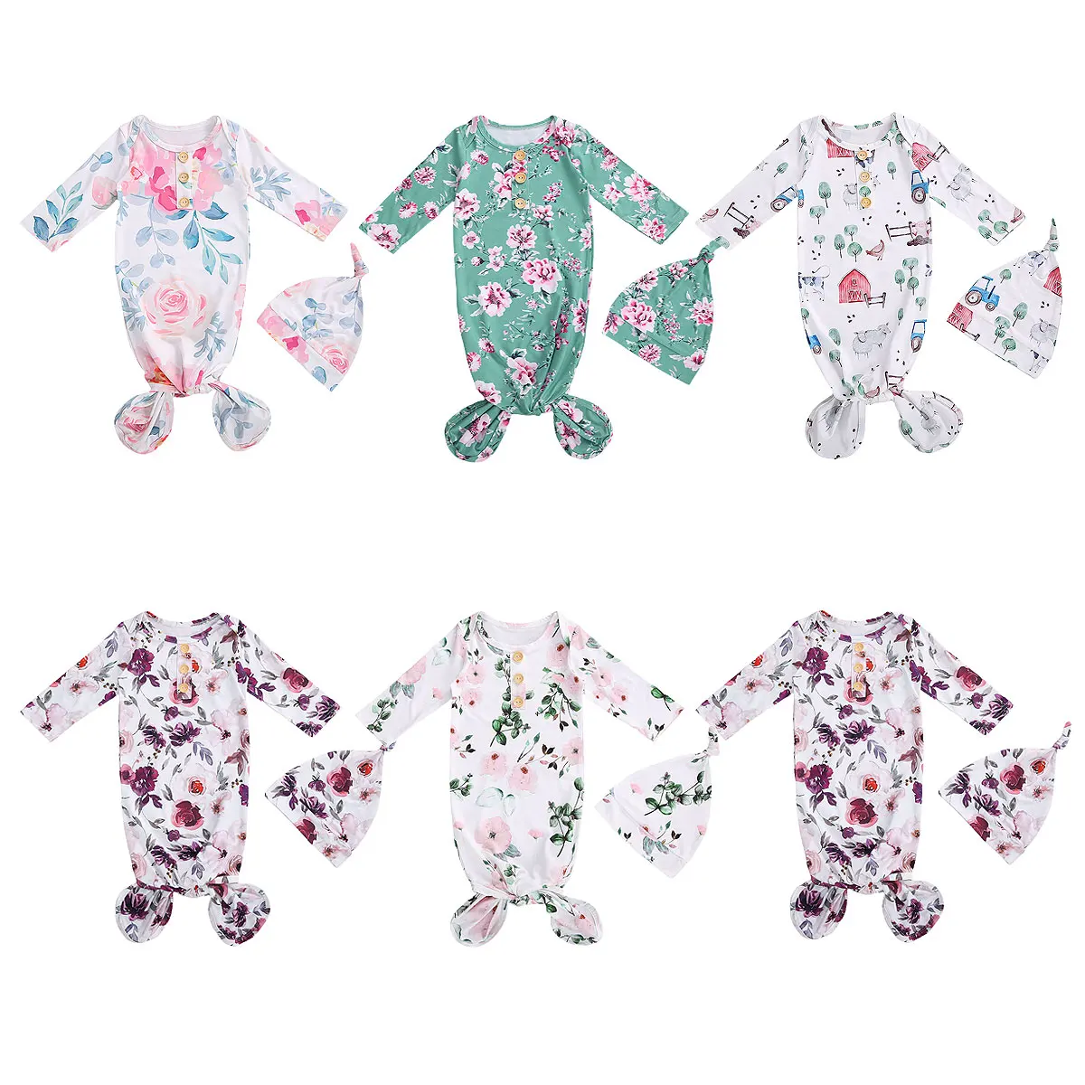 2Pcs Kids Girls Boys Sleeping Bags+Hats 2pcs Flowers Print Long Sleeve Cotton Blanket 5 Colors
2Pcs Kids Girls Boys Sleeping Bags+Hats 2pcs Flowers Print Long Sleeve Cotton Blanket 5 Colors