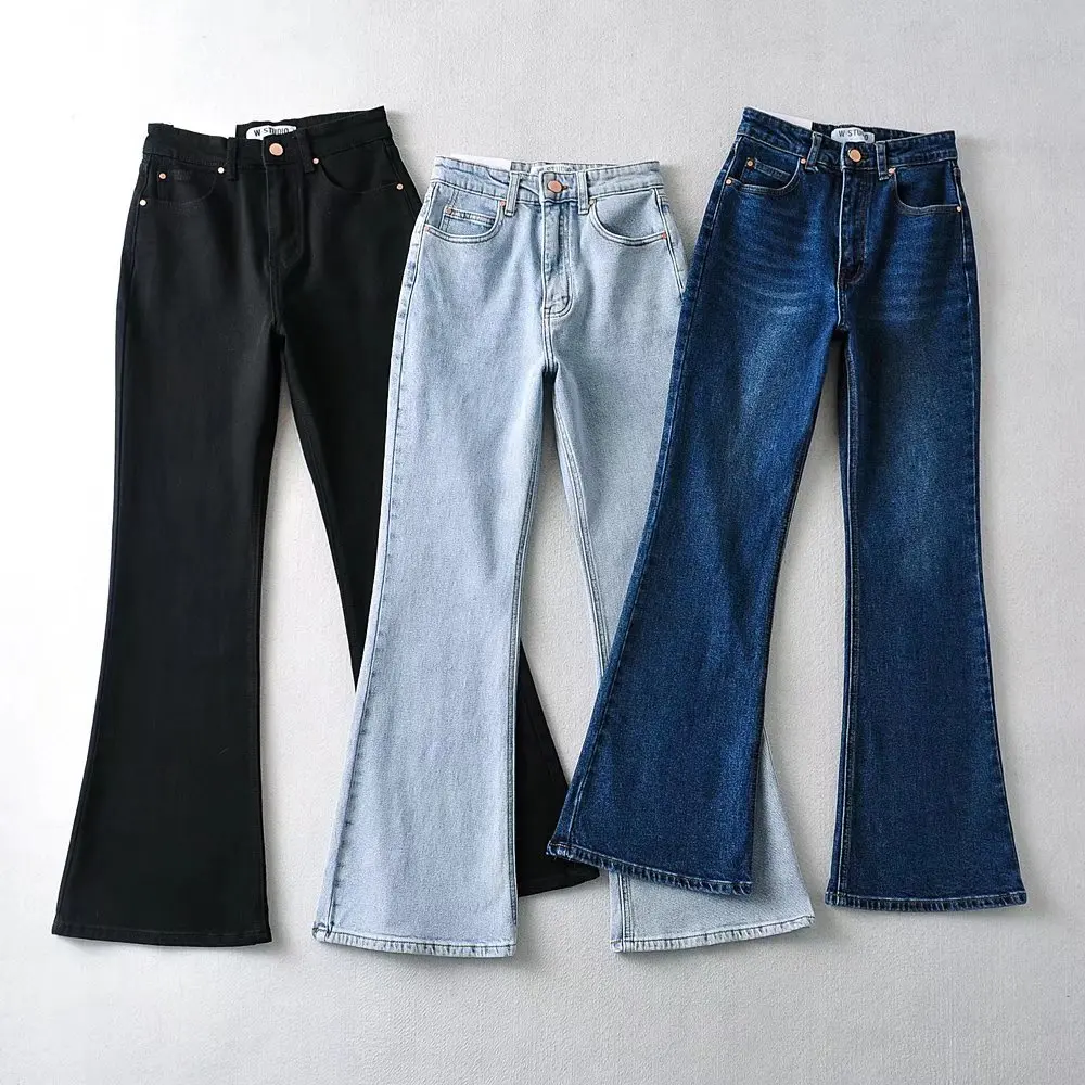 Vintage clothes baggy jeans woman korean fashion denim trousers high waist flare jeans streetwear women bell bottom jeans black
Vintage clothes baggy jeans woman korean fashion denim trousers high waist flare jeans streetwear women bell bottom jeans black