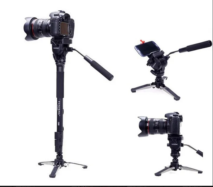 Yunteng 288 Monopod Unipod Holder Professional Photography tripod Phone clip camera
Yunteng 288 Monopod Unipod Holder Professional Photography tripod Phone clip camera