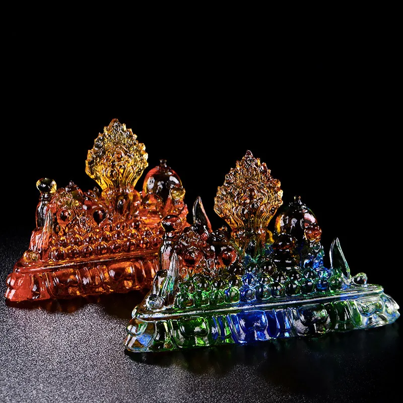 13cm Resin 2 Colors Tibetan Buddhism Esoteric Buddhism Monibao Doma Collection Five Desires For Buddha Treasures Collection
13cm Resin 2 Colors Tibetan Buddhism Esoteric Buddhism Monibao Doma Collection Five Desires For Buddha Treasures Collection