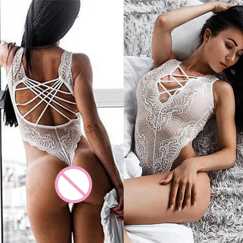 Sexy Lingerie White Lace Sexy Perspective One-piece Three-point Temptation Suit Back Hollow Erotic Underwear Clothes
Sexy Lingerie White Lace Sexy Perspective One-piece Three-point Temptation Suit Back Hollow Erotic Underwear Clothes