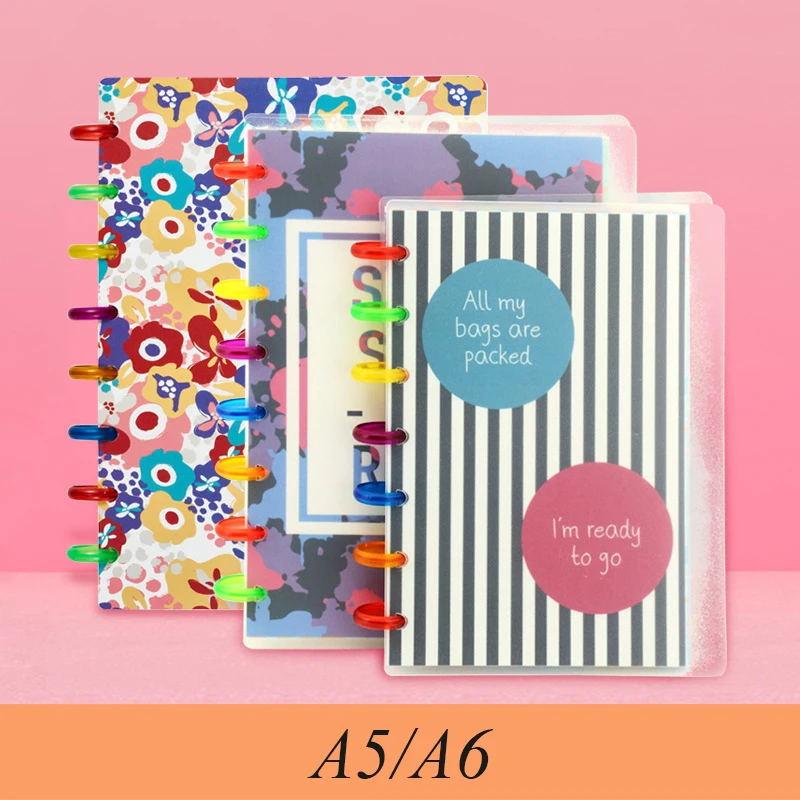 A5 Mushroom Hole Hand Book Student Diary Notebook Color Ring Discs Binding Pink Printing Wholesale Mushroom Hole Notebook
A5 Mushroom Hole Hand Book Student Diary Notebook Color Ring Discs Binding Pink Printing Wholesale Mushroom Hole Notebook