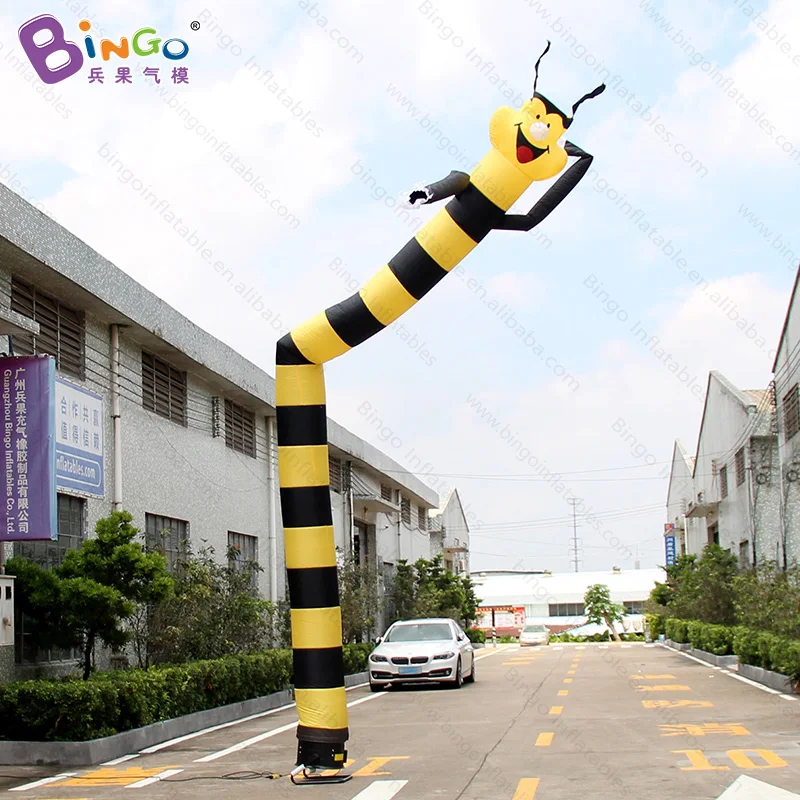 GOOD QUALITY 4mh inflatable bee cartoon air dancer personalized sky dancer for advert
GOOD QUALITY 4mh inflatable bee cartoon air dancer personalized sky dancer for advert